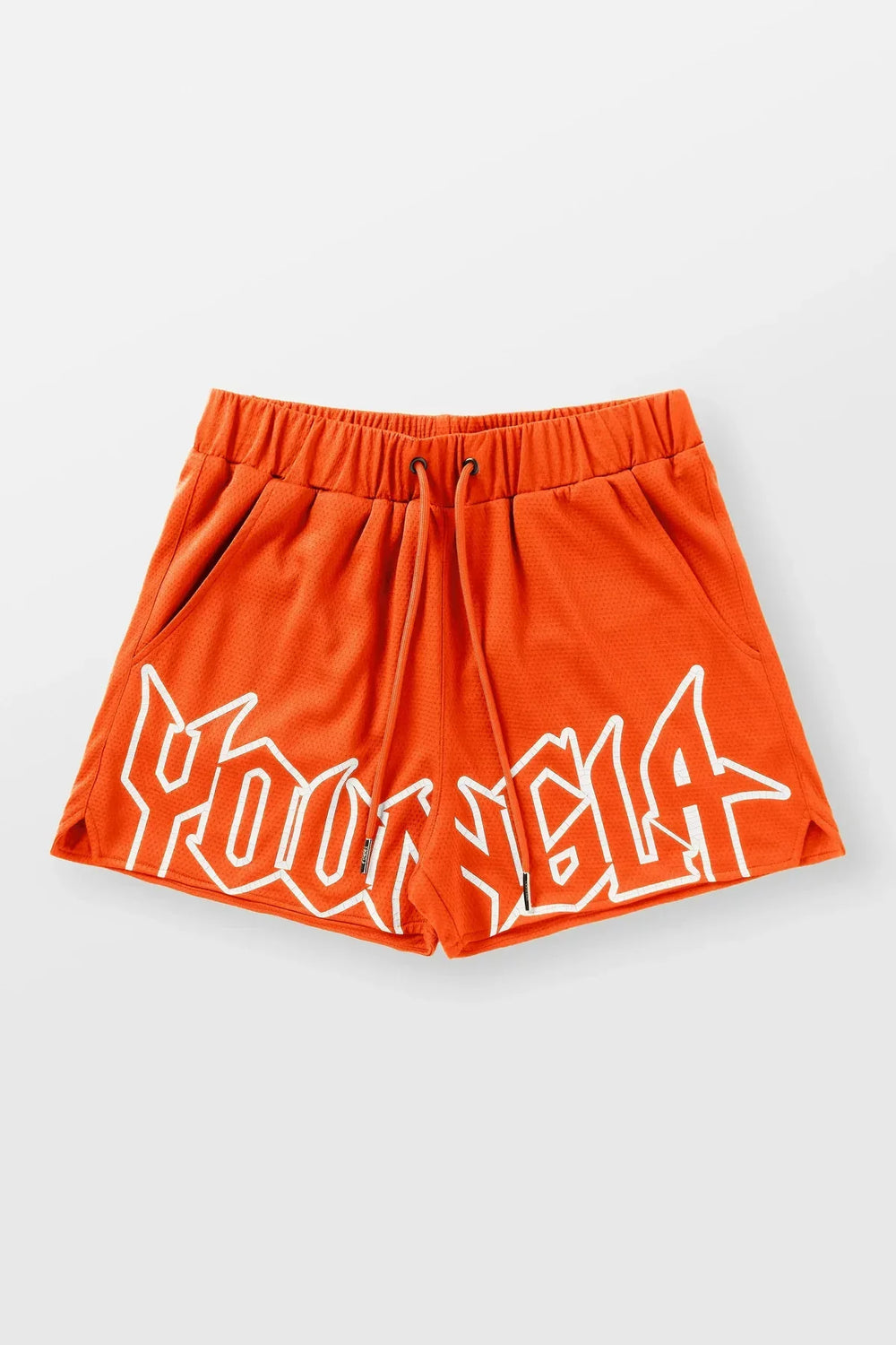 YOUNG LA Summer New Sports and Fitness Shorts Mesh Quick drying Breathable Basketball Training Shorts Casual Beach Shorts