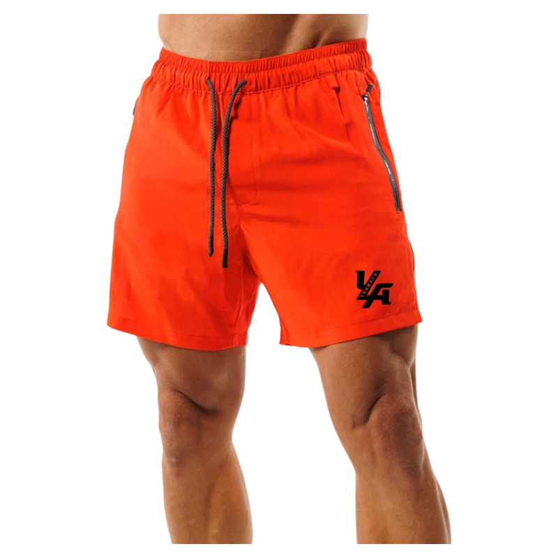 Youngla Summer Men's Sports Shorts Summer Outdoor Beach Shorts Knee High Running Speed Dry Fitness Shorts