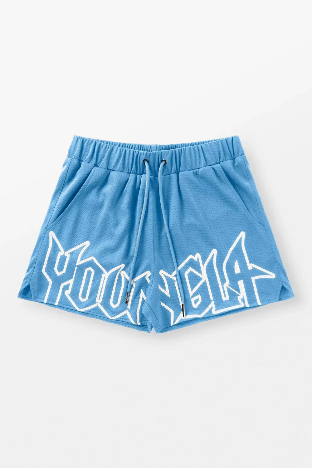 YOUNG LA Summer New Sports and Fitness Shorts Mesh Quick drying Breathable Basketball Training Shorts Casual Beach Shorts
