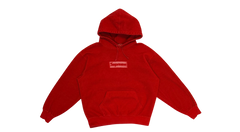 Supreme Inside Out Vox Logo Hooded Sweatshirt Red (P)
