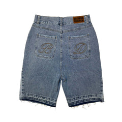 Bottega Desires Denim Shorts Blue