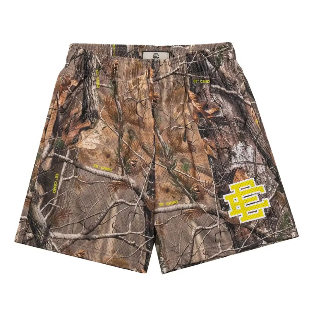 Eric Emanuel EE Basic Short Camo Neon Yellow