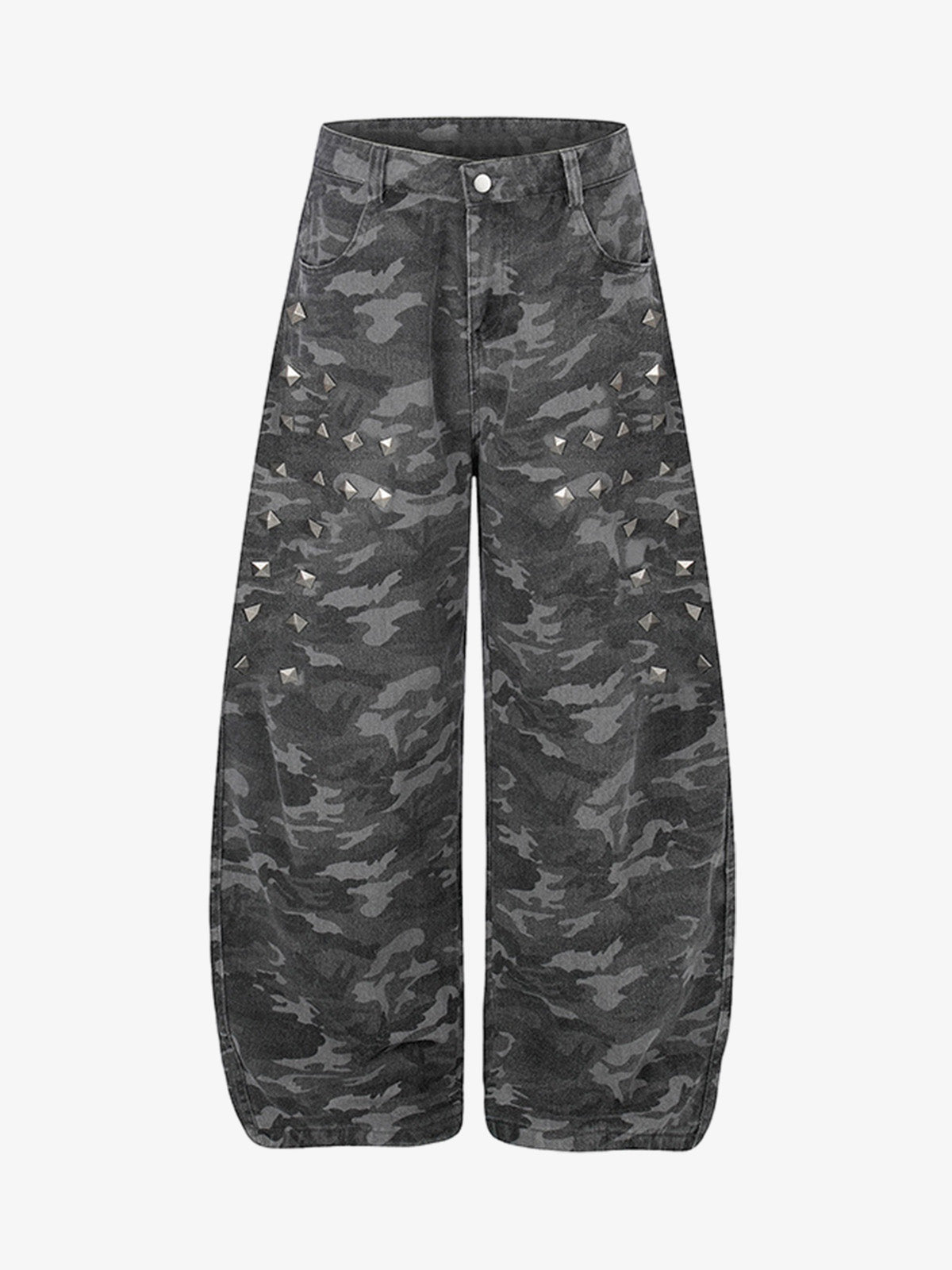 Camo Curved Jeans